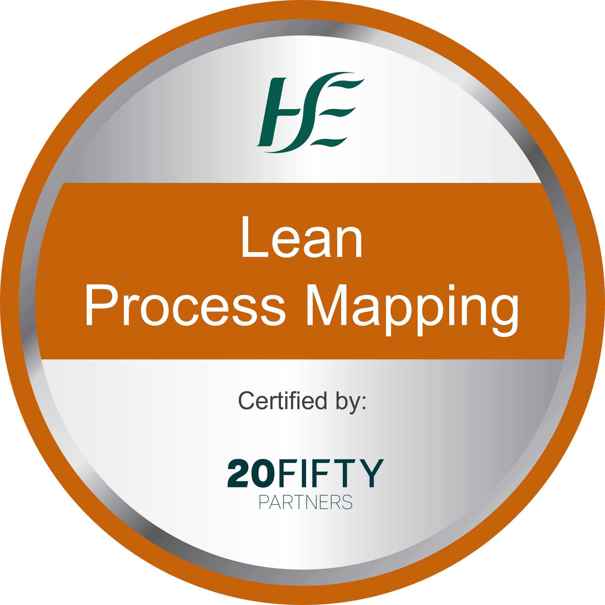 Lean Process Mapping Badge