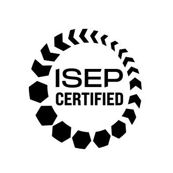 ISEP certified badge